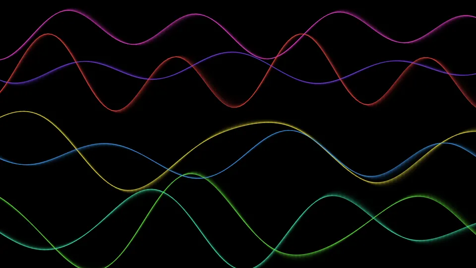 Neon waves